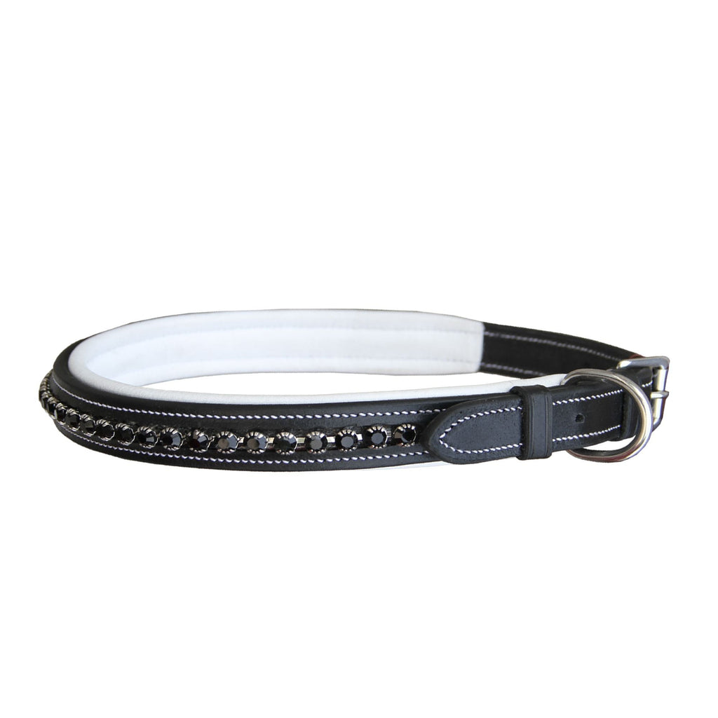 ExionPro Black Bling Dog Collar by Bridles & Reins - alternate view 2