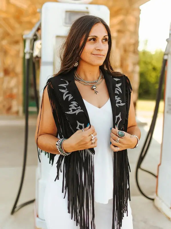 Felicity Fringe Bootstitch | Cape