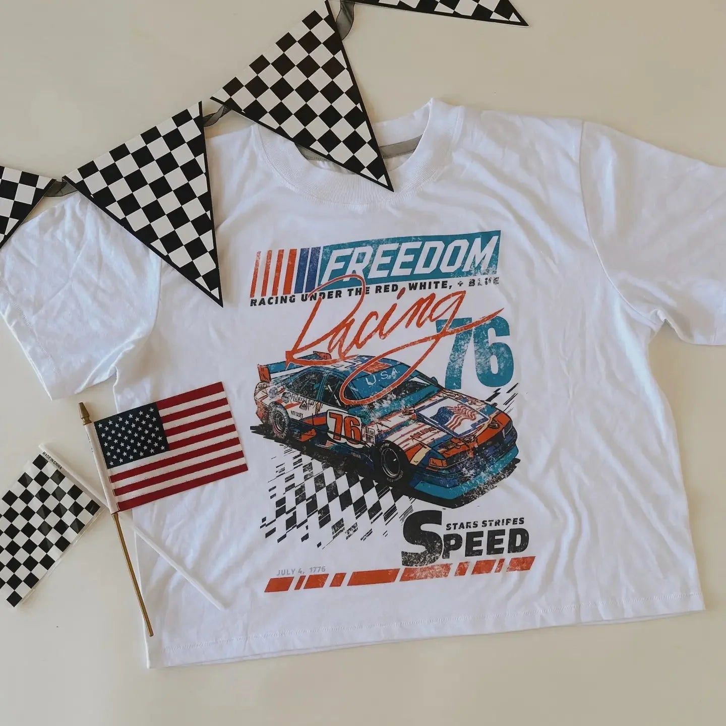 Freedom Racing Cropped | Tee — view 2