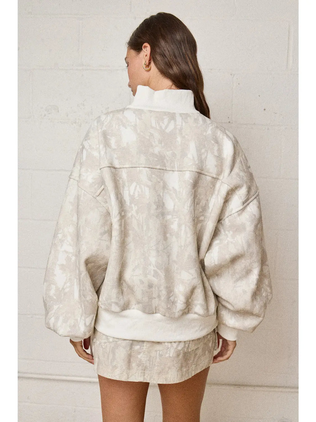 Frostline Camo Half Zip | Pullover — view 4