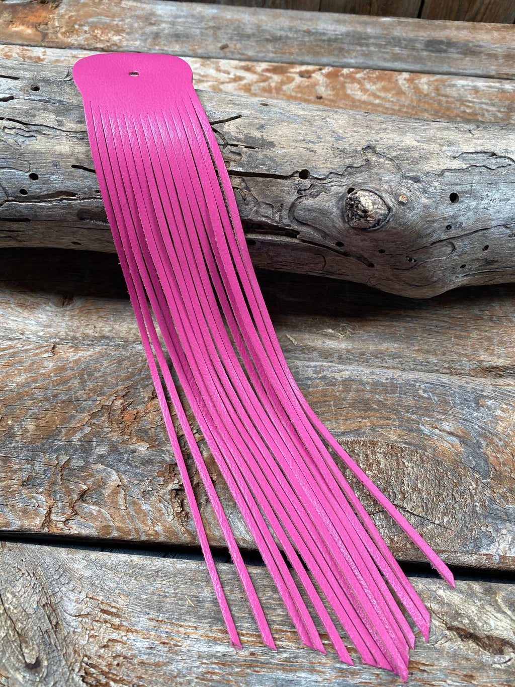 Leather Fringe - Assorted Colors — view 2