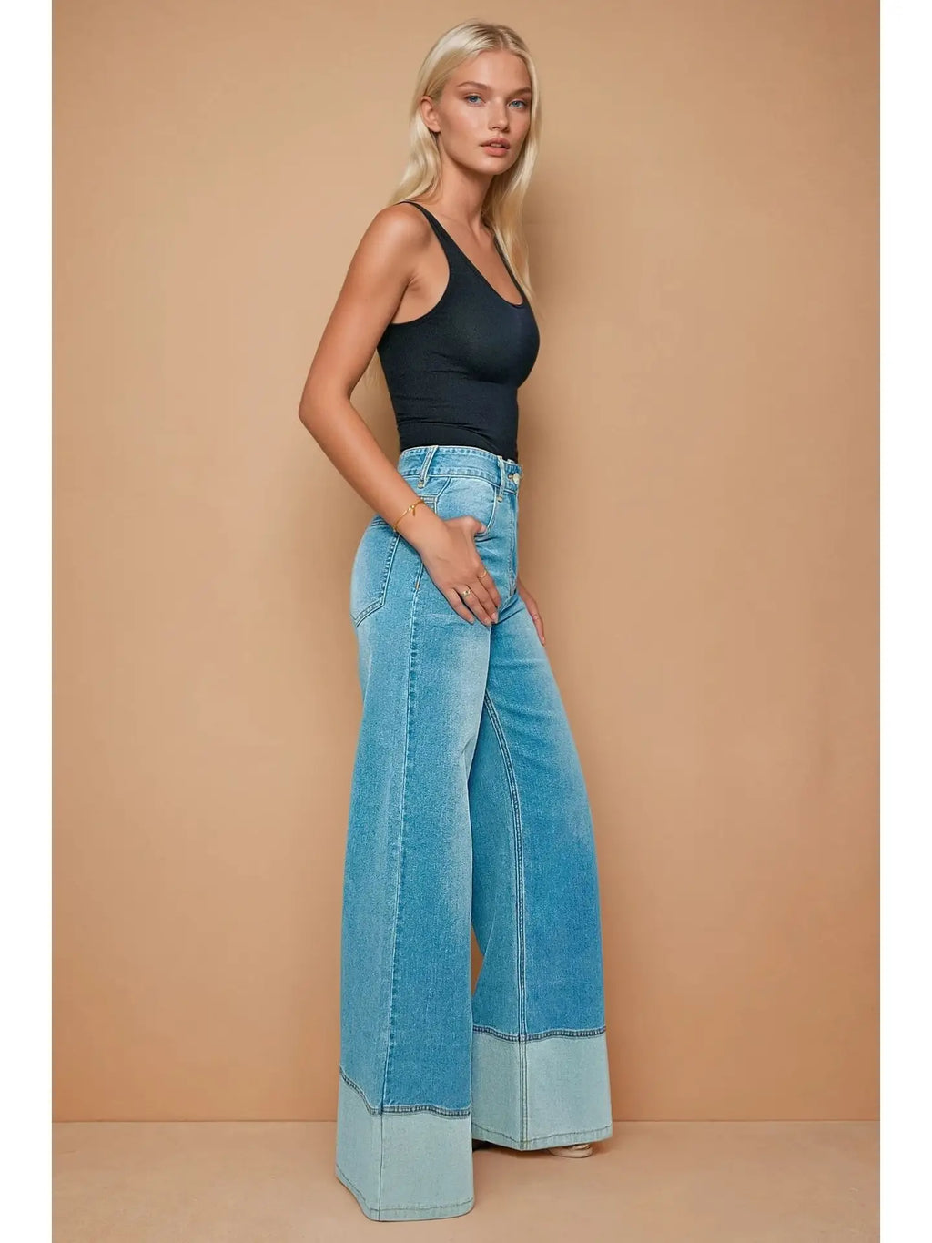 Genevieve Faux Cuff | Jeans — view 2