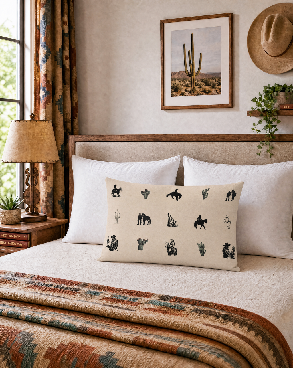 Baha Ranch Western Cowboy Cowgirl Pillowcase Made in America by Baha Ranch Western Wear