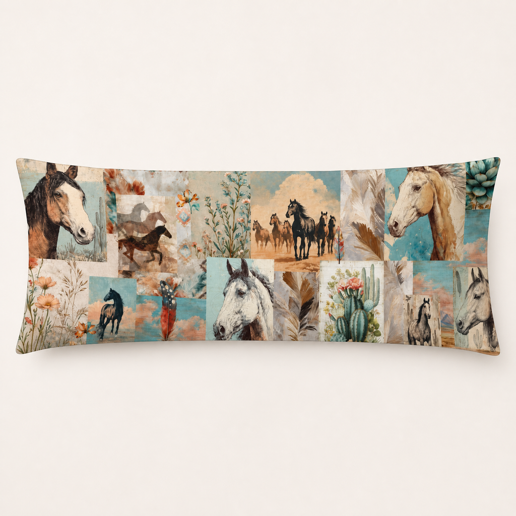 Baha Ranch Bohemian Dreams Western Body Pillow Cover Made in America by Baha Ranch Western Wear - product image 4