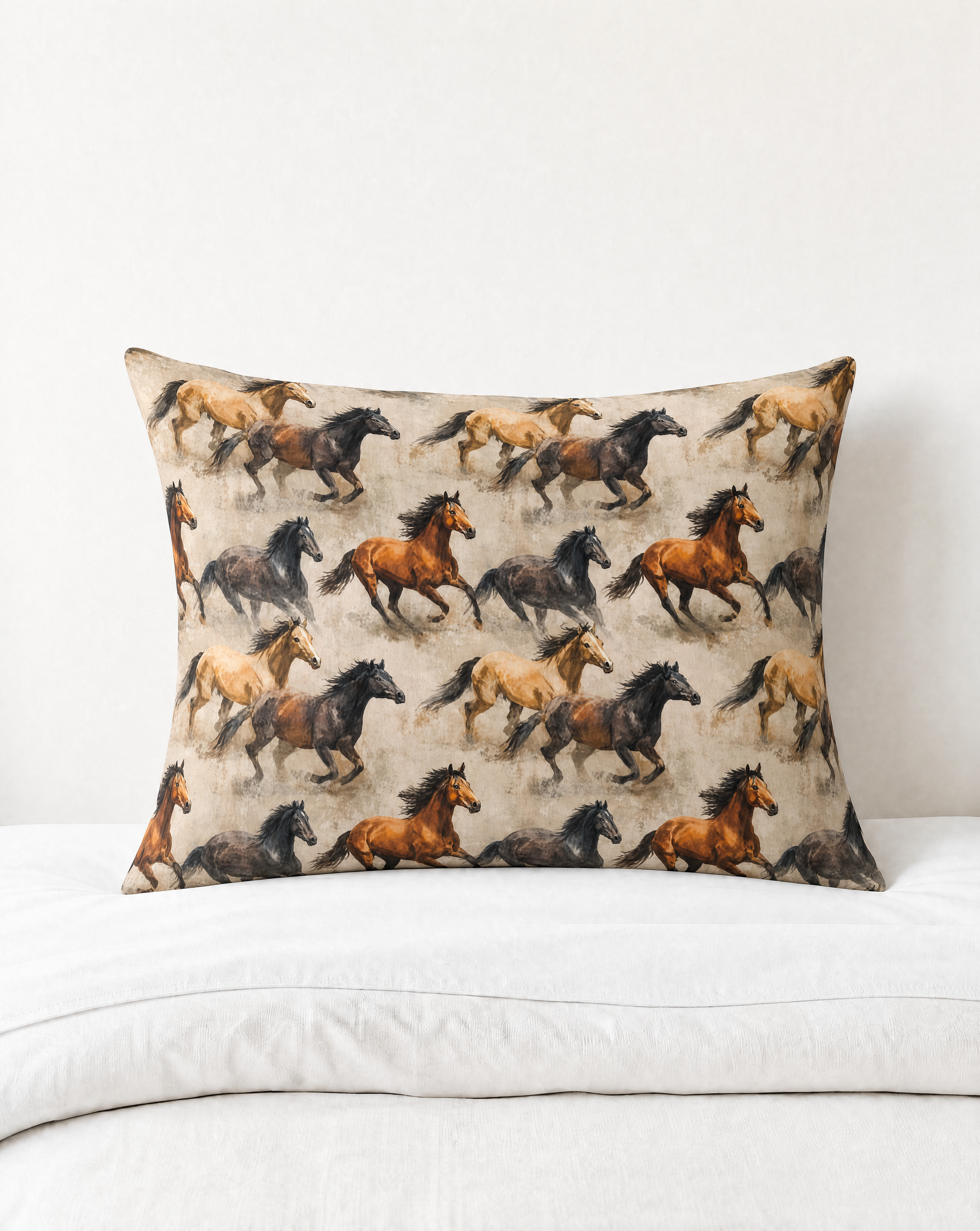 Baha Ranch Wild Horses Pillowcase Made in America by Baha Ranch Western Wear - product image 2