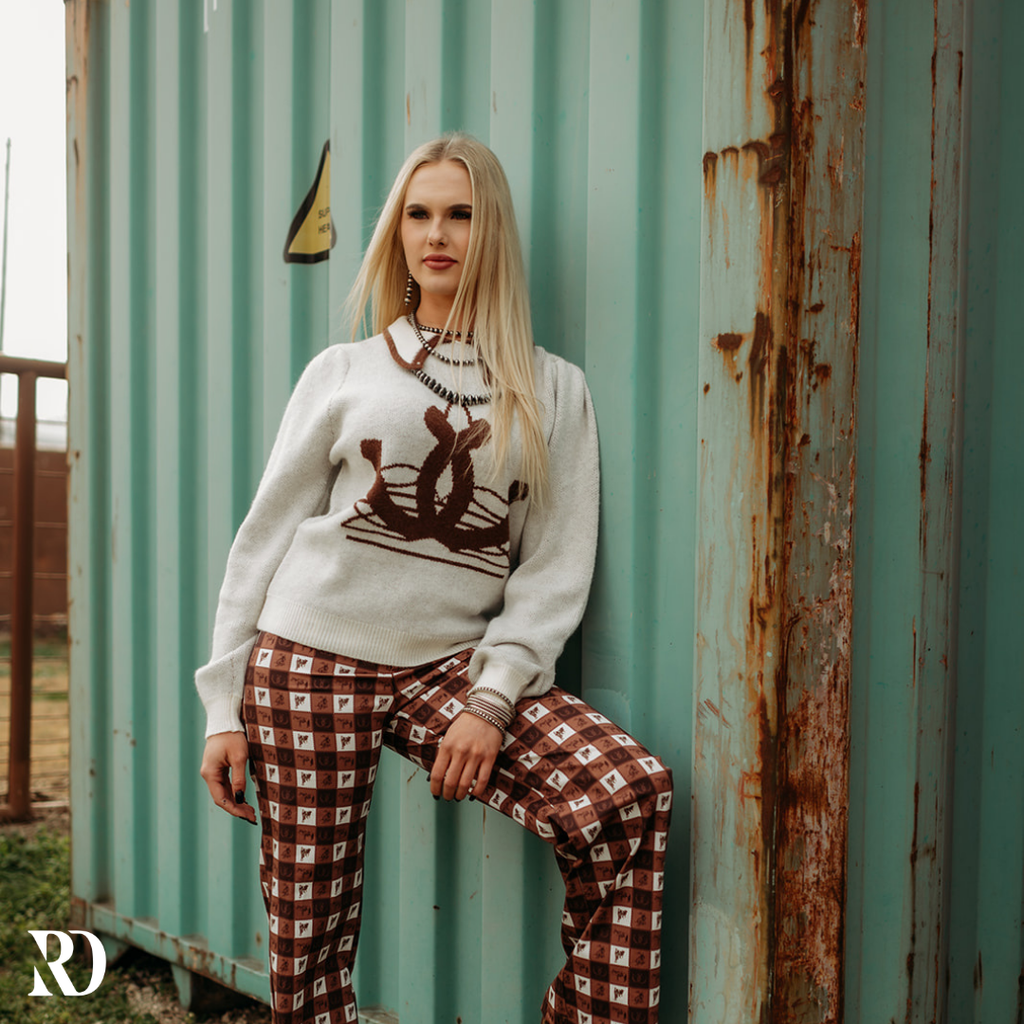 Heritage Horseshoe Collared | Sweater — view 2
