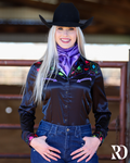 High Roller Satin Performance Rodeo Shirt
