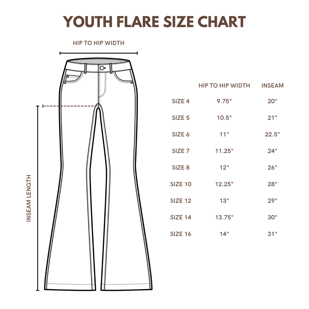 *youth* Cattle Drive Super Flares — view 6