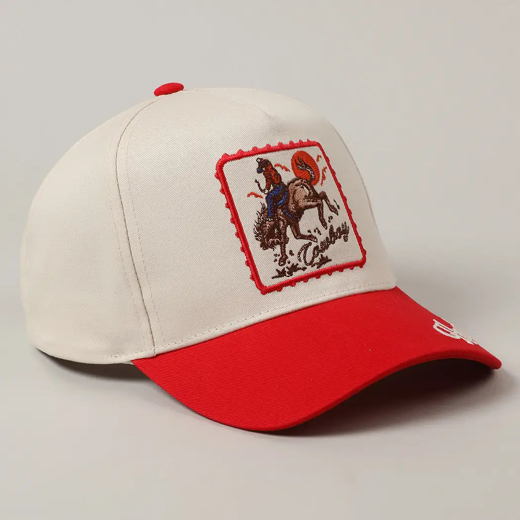 Howdy Cowboy Two-tone Cap — view 3