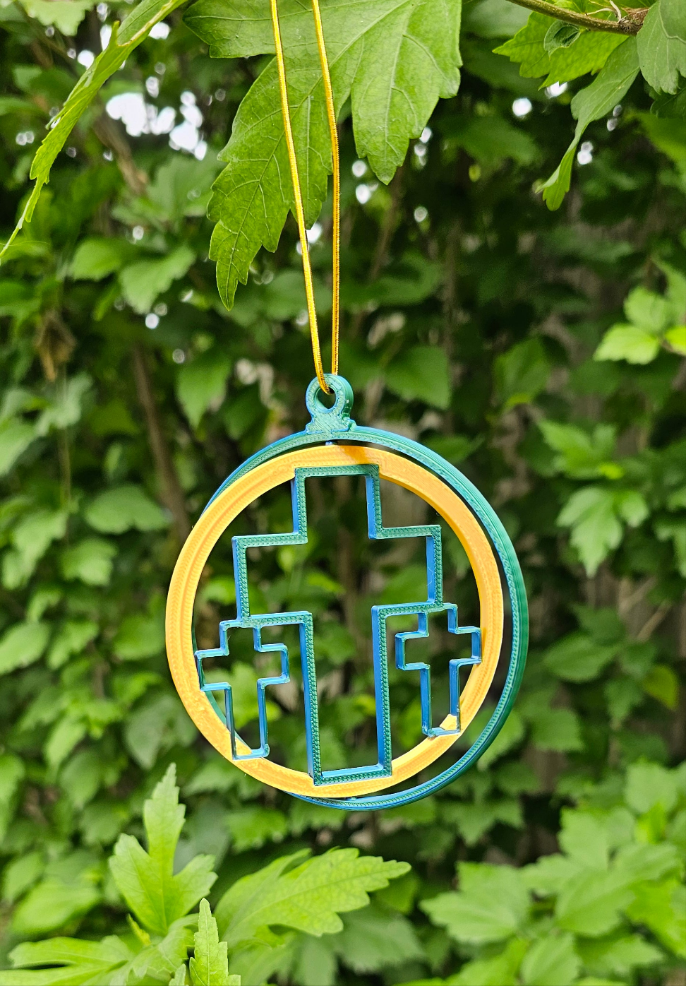 Triple Cross Ornament medium by Baha Ranch Western Wear