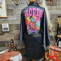 Baha Ranch Pink Rodeo Women's Lounge Kimono Robe by Baha Ranch Western Wear