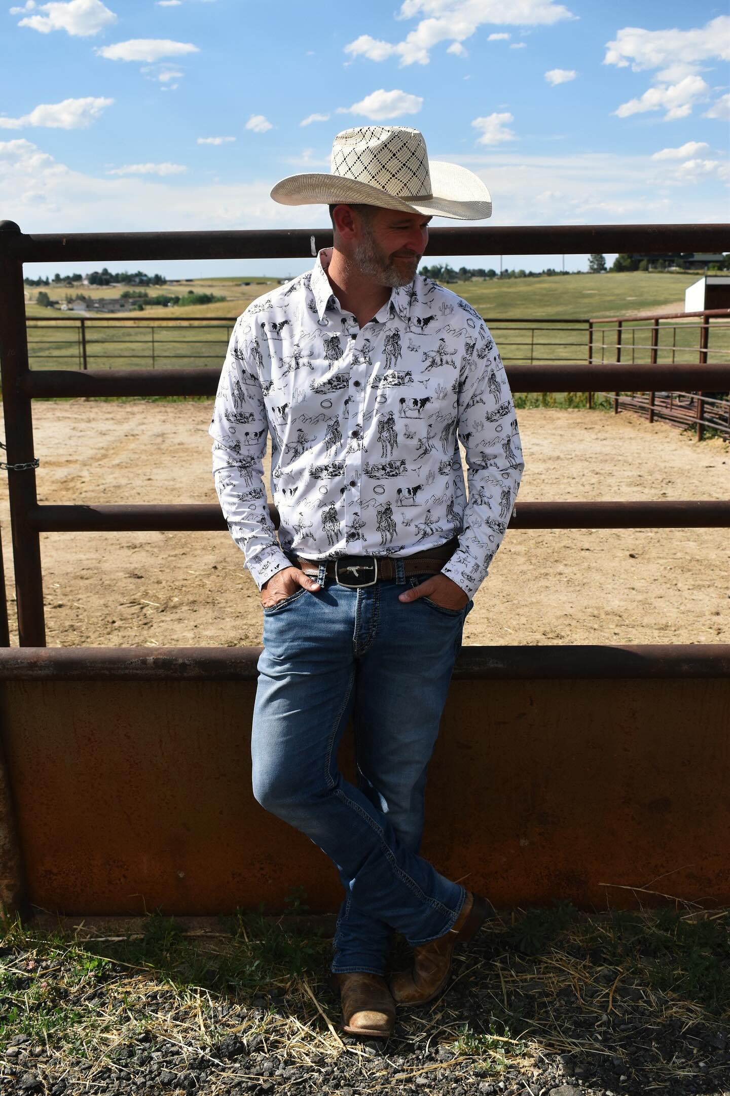 Baha Ranch Ranch Life Unisex Western Button Up Shirt by Baha Ranch Western Wear - product image 13