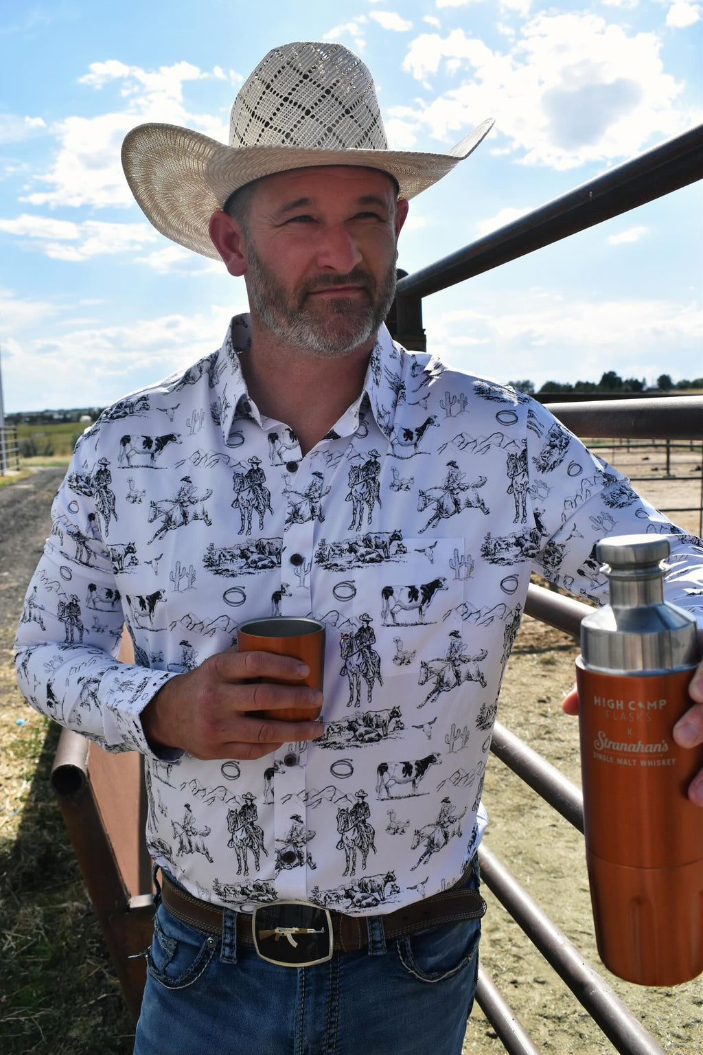 Baha Ranch Ranch Life Unisex Western Button Up Shirt by Baha Ranch Western Wear - product image 12