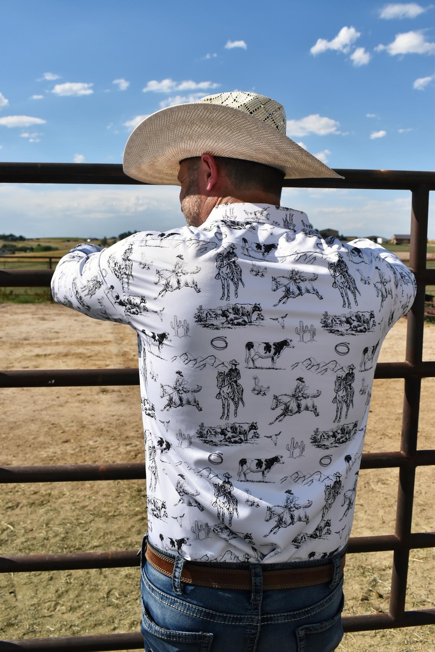 Baha Ranch Ranch Life Unisex Western Button Up Shirt by Baha Ranch Western Wear - product image 9