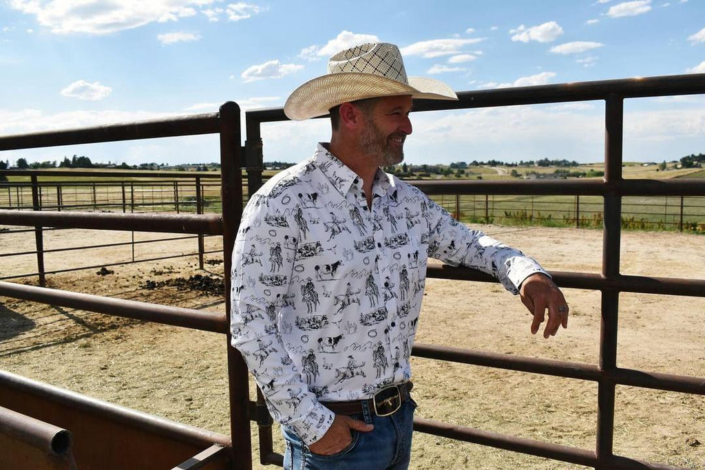 Baha Ranch Ranch Life Unisex Western Button Up Shirt by Baha Ranch Western Wear - product image 7