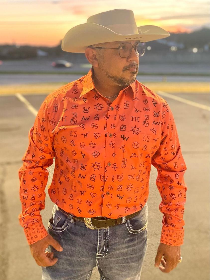 Baha Ranch Rust Brands Unisex Western Button Up Shirt by Baha Ranch Western Wear - product image 18