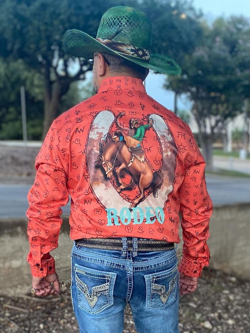 Baha Ranch Rust Brands Unisex Western Button Up Shirt by Baha Ranch Western Wear - product image 14