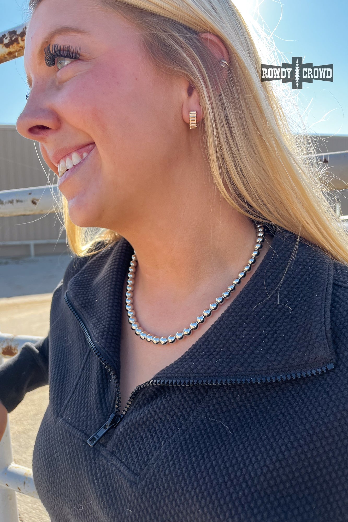 DS Silver Trail Necklace by Rowdy Crowd Clothing - product image 2