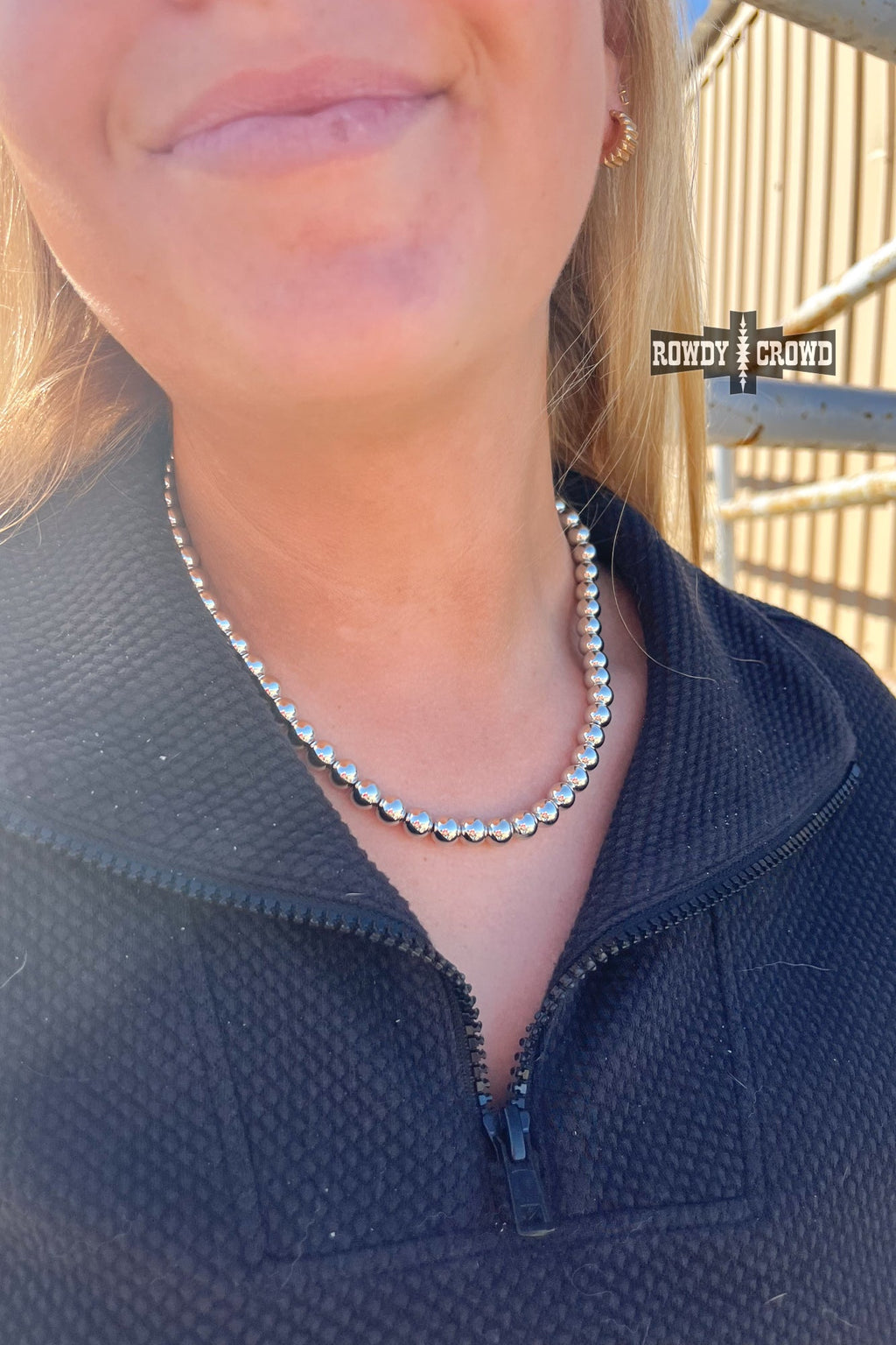 DS Silver Trail Necklace by Rowdy Crowd Clothing - product image 4