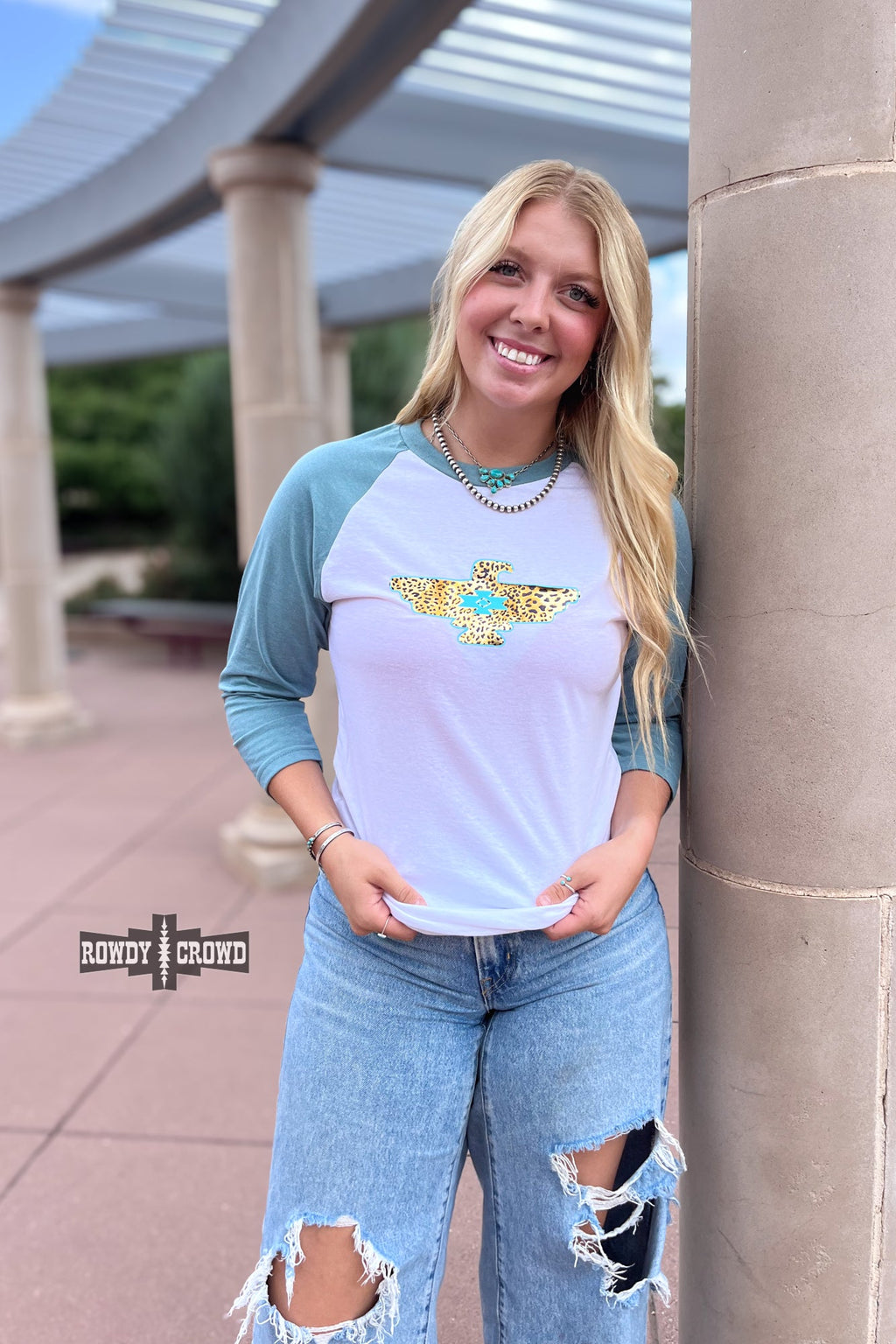 DS Taos Thunderbird Raglan by Rowdy Crowd Clothing - product image 2