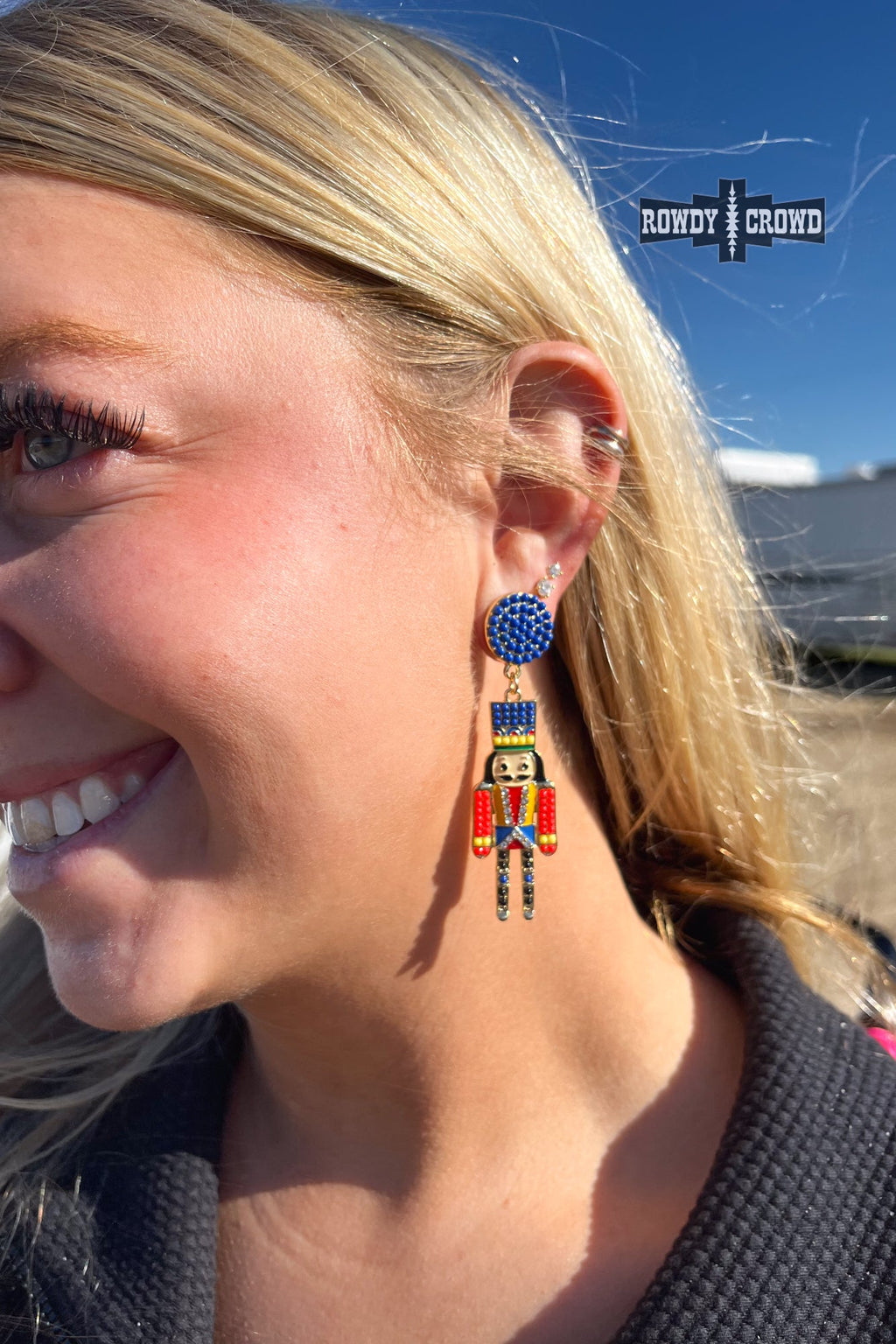 DS Holly Jolly Earrings by Rowdy Crowd Clothing - product image 2
