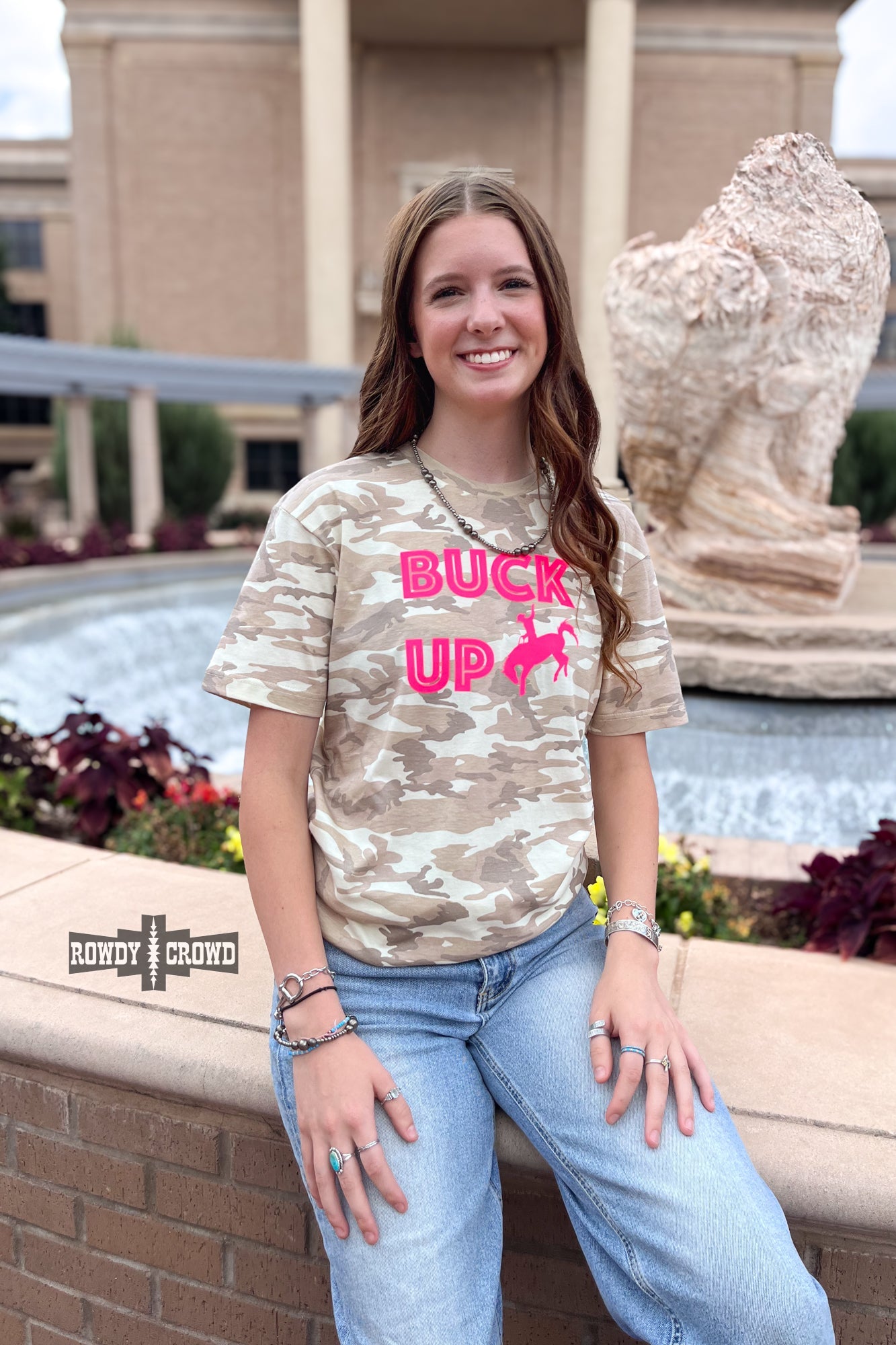 DS Buck Up Tee by Rowdy Crowd Clothing