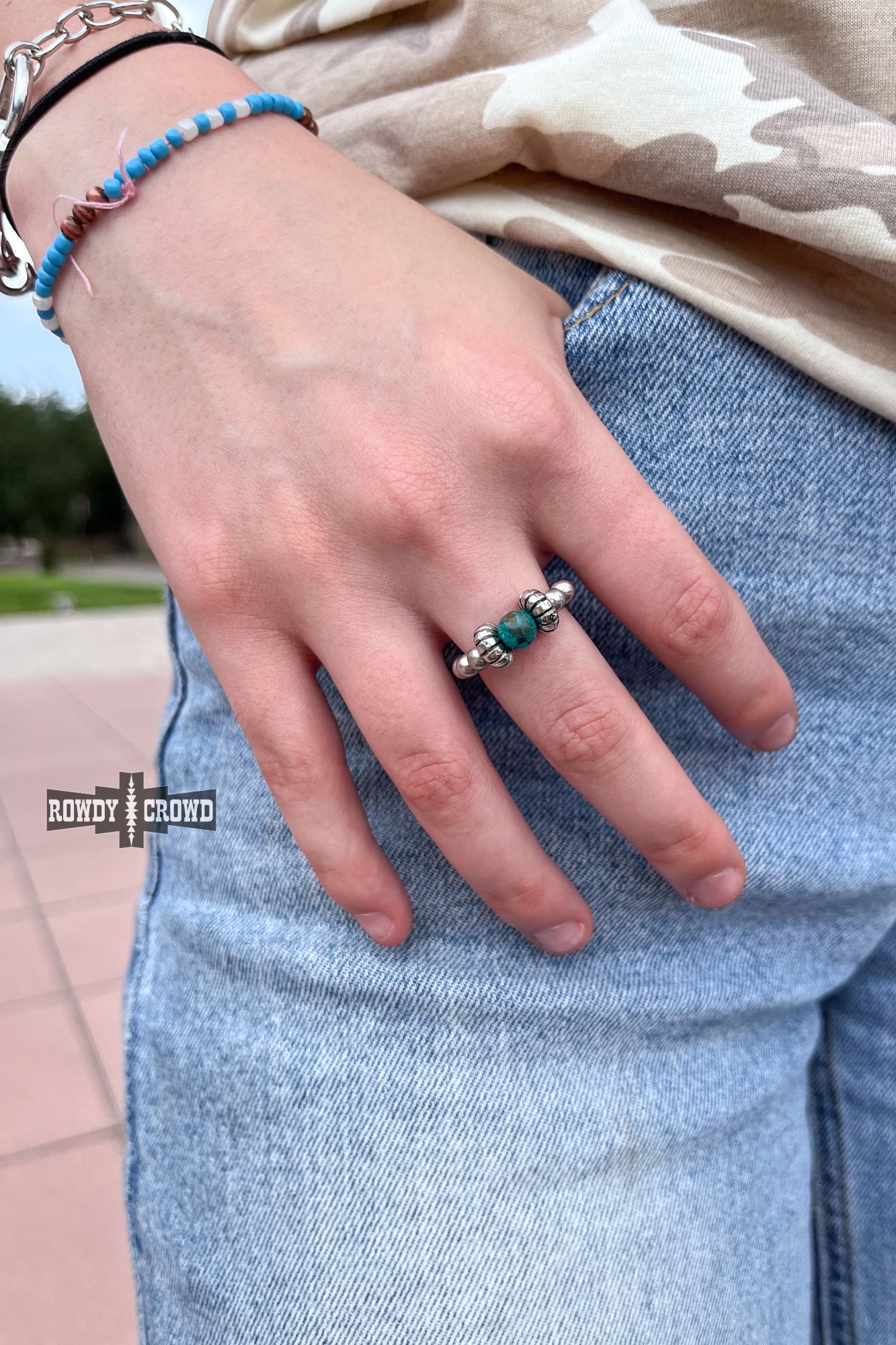DS Pondasetta Stretch Ring by Rowdy Crowd Clothing