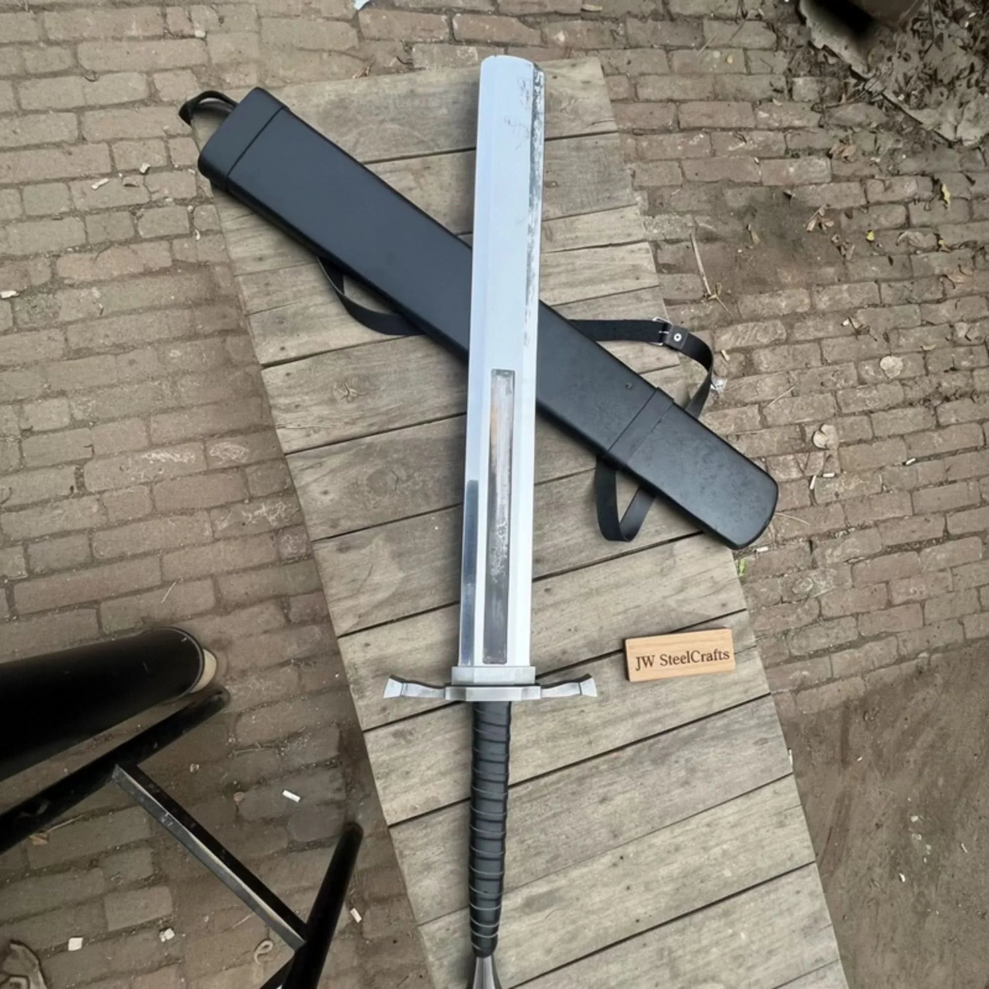 Dragon Slayer Inspired Greatsword Replica 37- 40”+ Slab Blade Berserk Anime Cosplay Sword