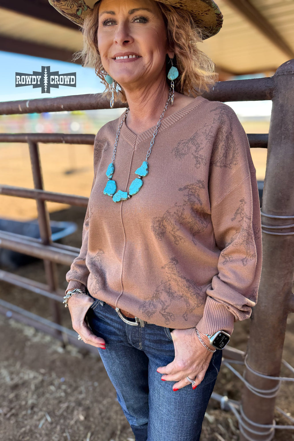 DS Saddle Up Sweater