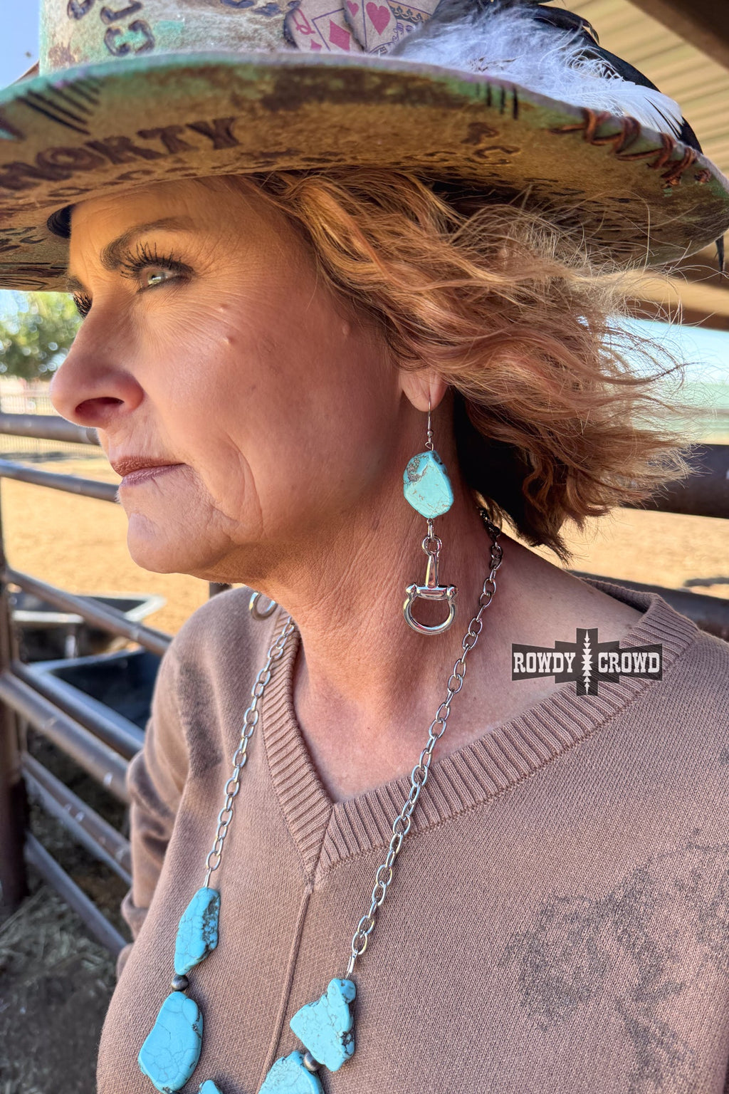 DS Bit of Luck Earrings by Rowdy Crowd Clothing