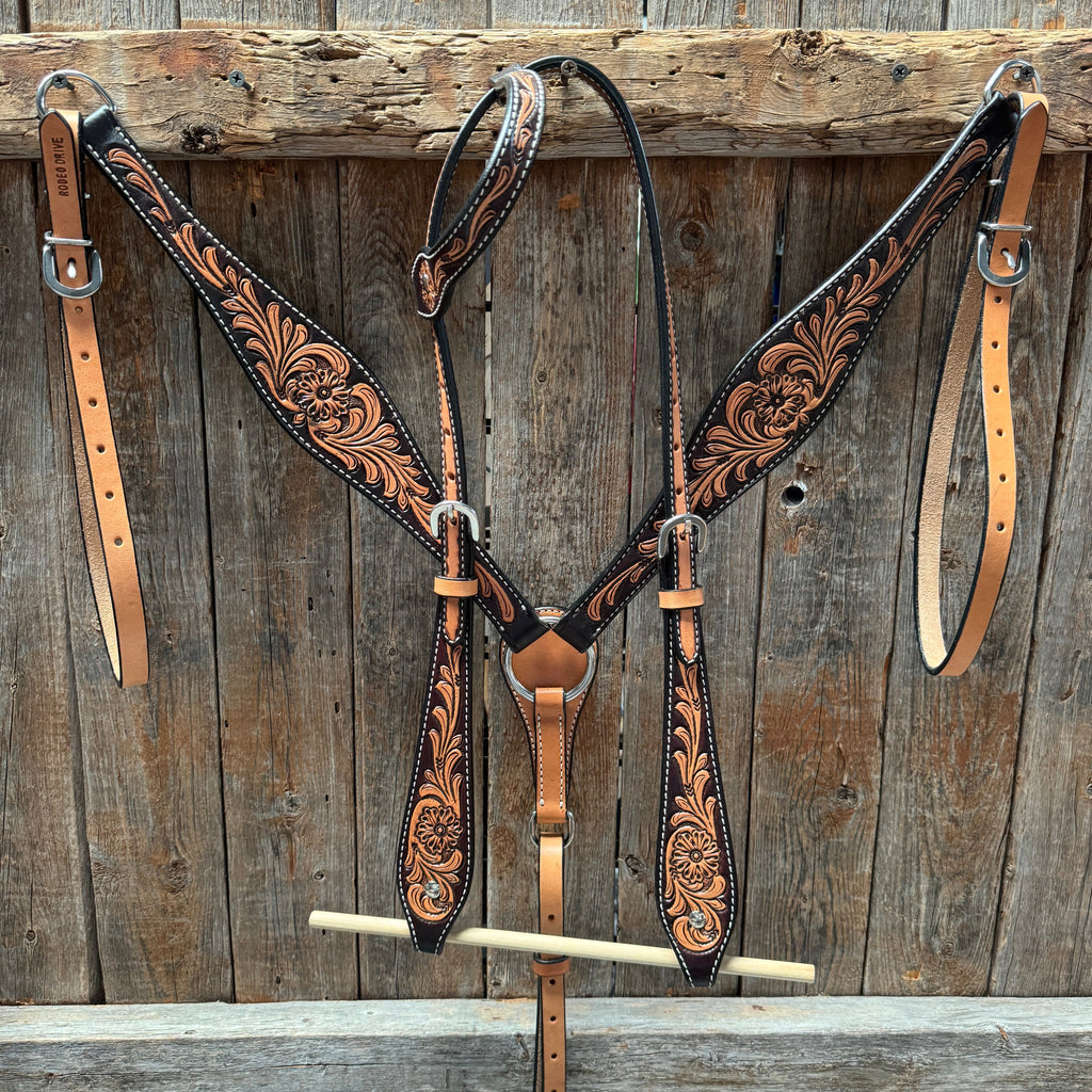 Two Tone Floral Tack Set — view 2