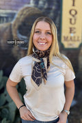 DS Rhinestone Cowgirl Wild Rag by Rowdy Crowd Clothing