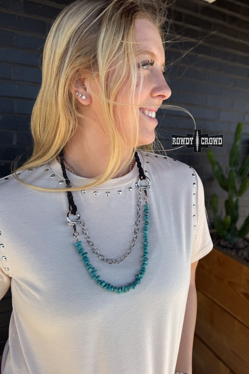 DS Cowgirls Club Necklace by Rowdy Crowd Clothing - product image 4