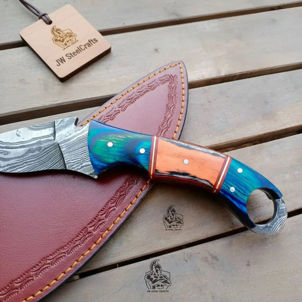 Custom made Hand forged Karambit Knife