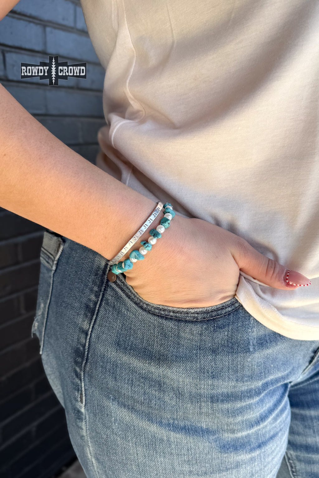 DS Fearless Bracelet by Rowdy Crowd Clothing
