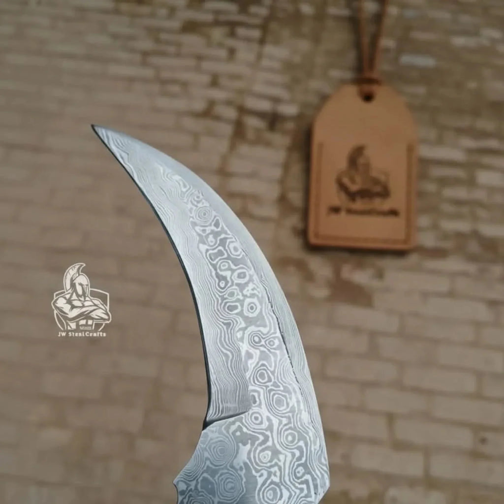 Custom Hand Forged Du Hoc Karambit Knife