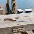 Handmade Damascus Fillet Knife - Premium Blade for Fish Processing & Trimming