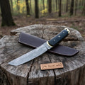 Custom tactical Tanto knife, damascus knife, Tanto