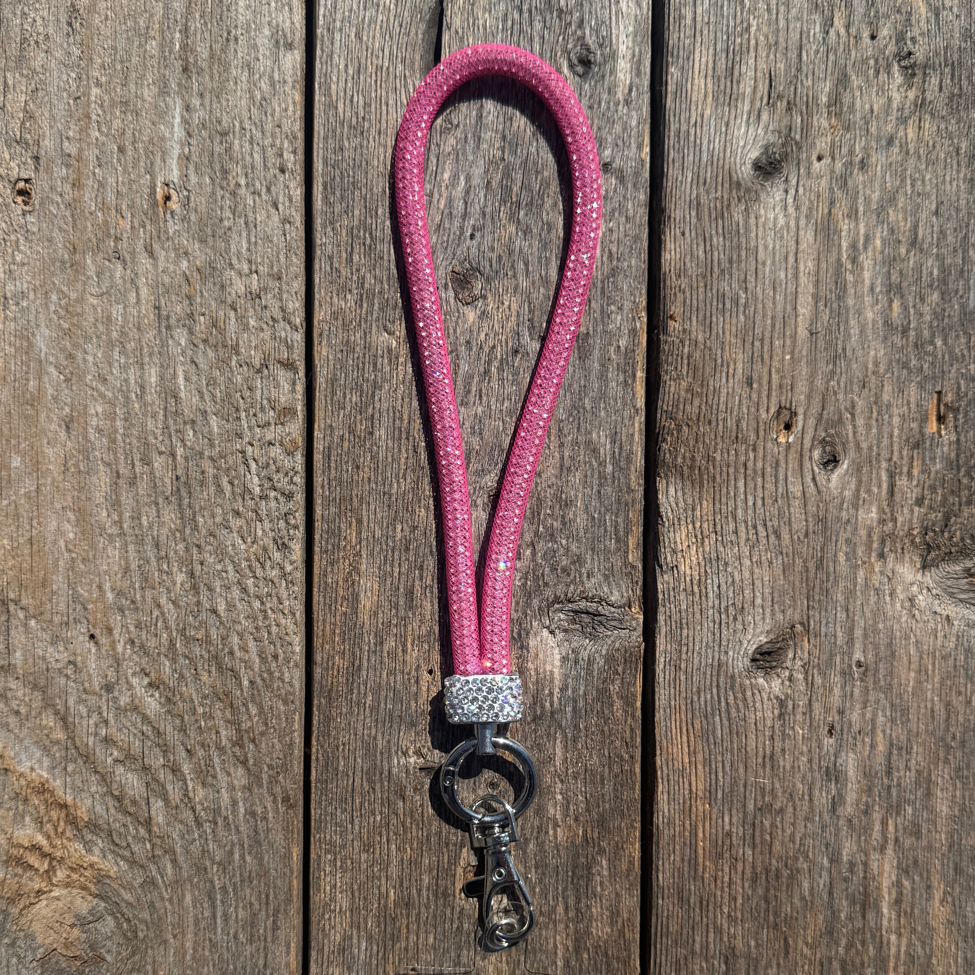Pink Rhinestone Cell Phone Wristlet #CPW101 — view 2