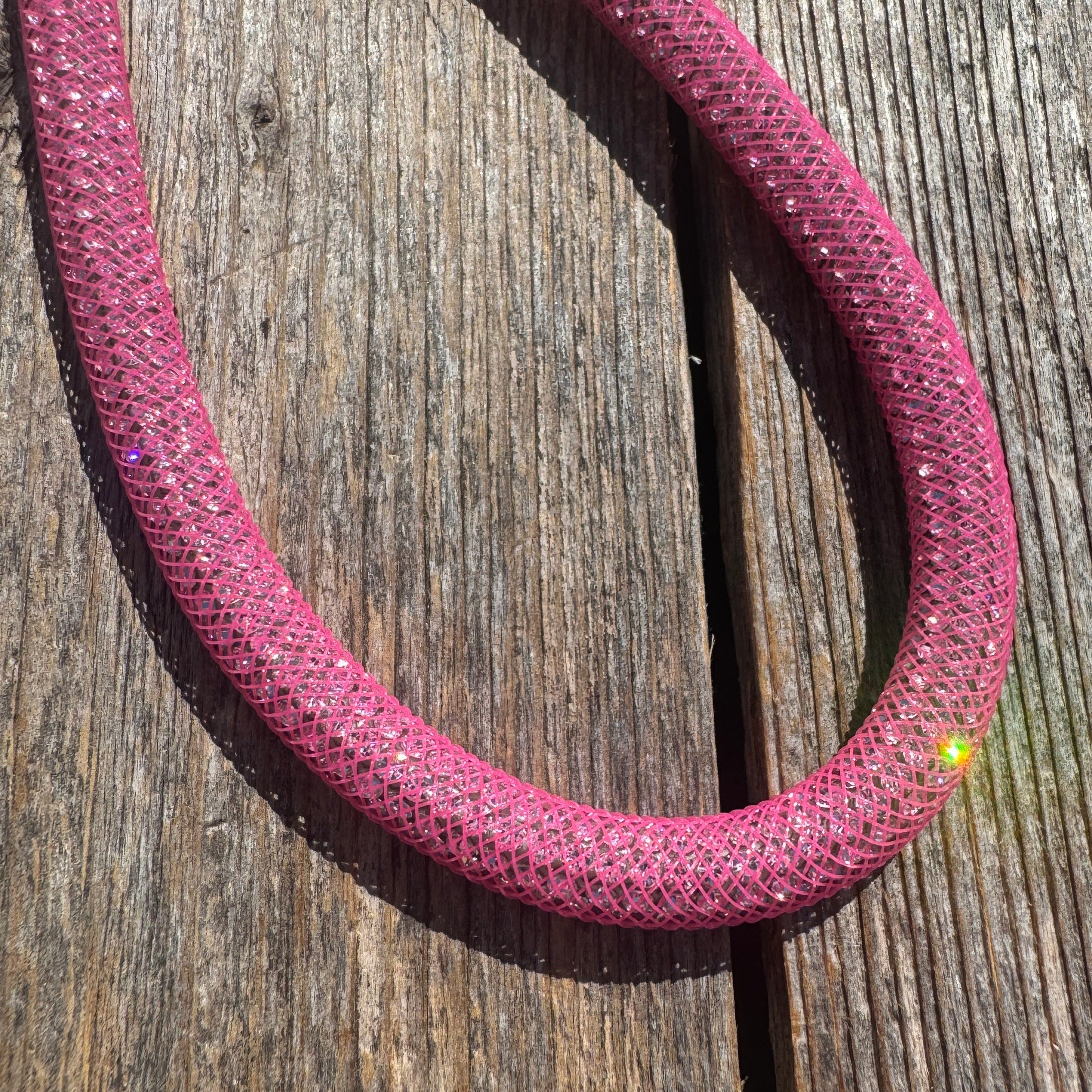 Pink Rhinestone Cell Phone Wristlet #CPW101 — view 3