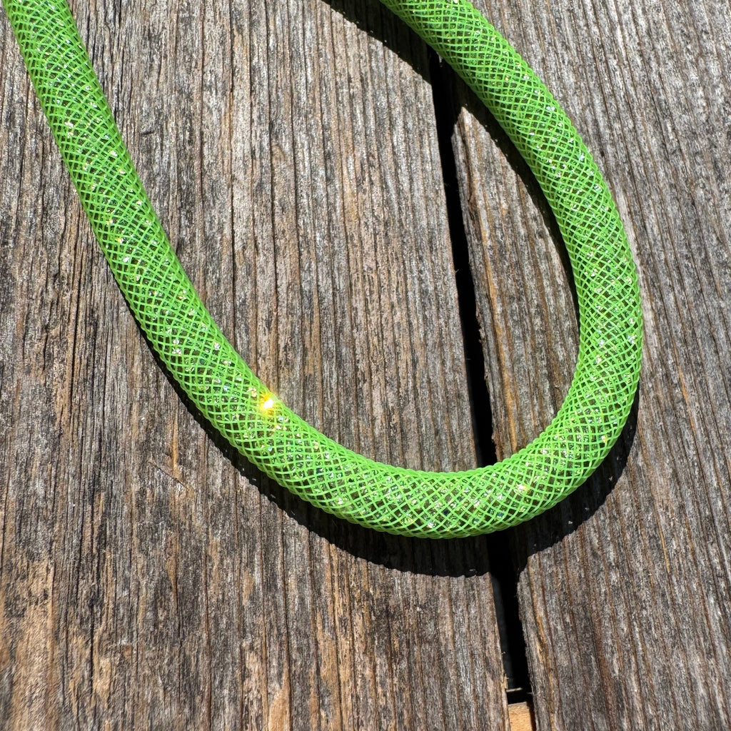 Lime Rhinestone Cell Phone Holder #CPW104 — view 3