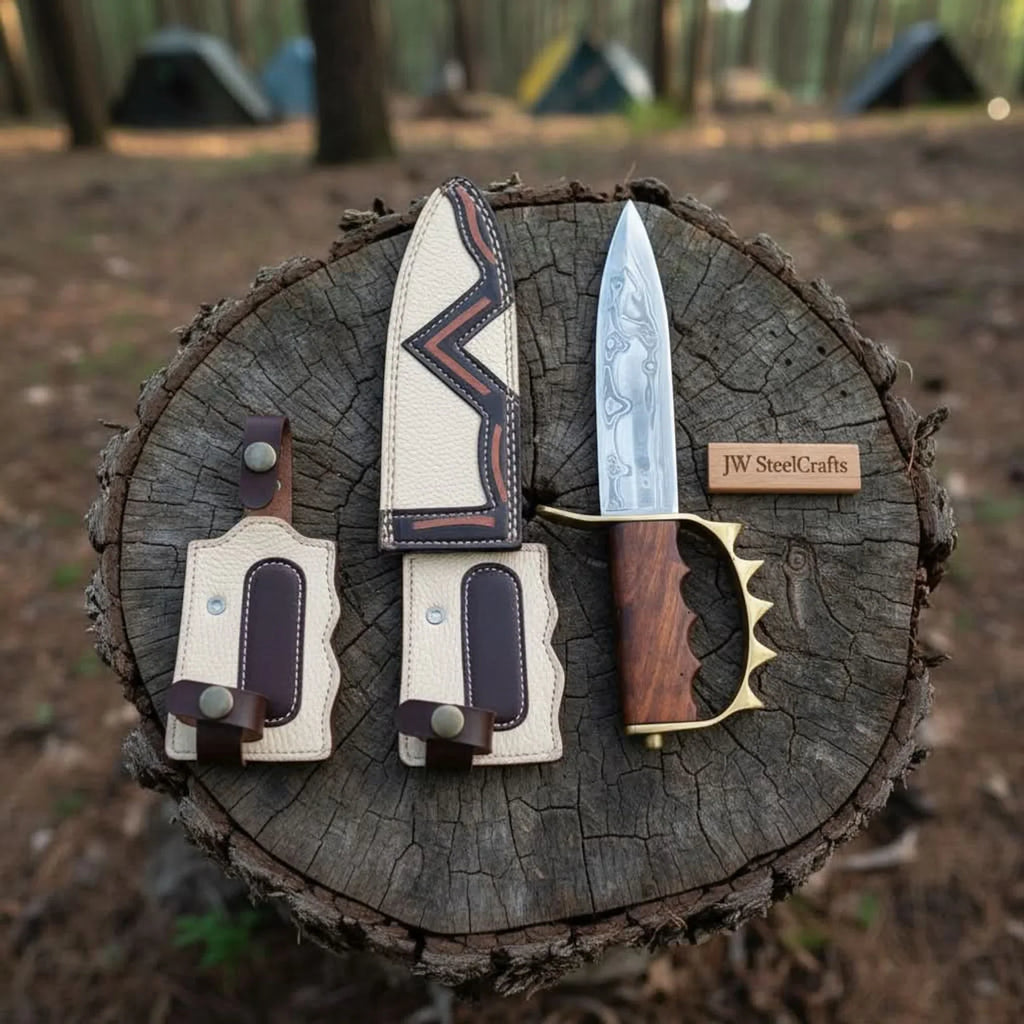 Custom Made Damascus  Stainless Steel MB-0088