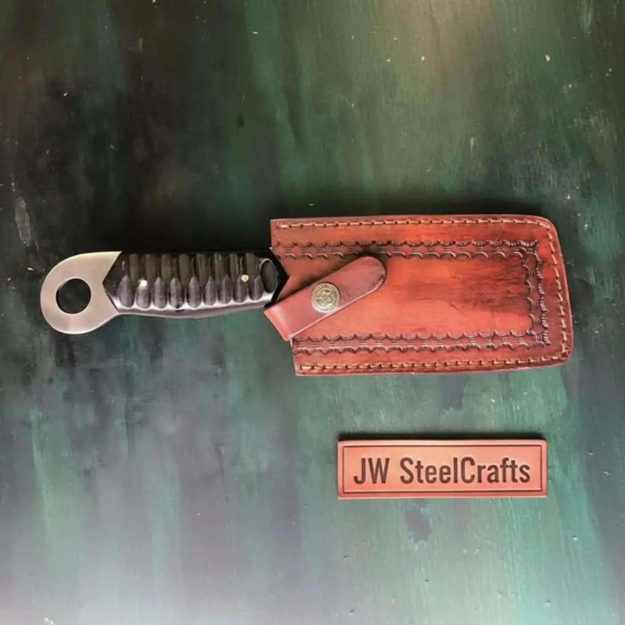 Custom hand Made D2 Steel Tanto knife  MB-0094