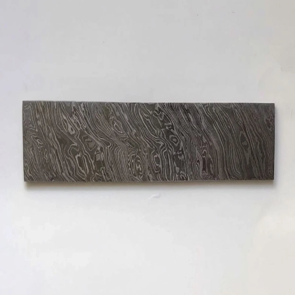 Homestead Firestorm Damascus Bar 8" Billet Bar Blank for Custom Knife Making