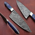 Custom Handmade Damascus Steel Full Tang  Chef Knife / Vegetable Knife  / Kitchen Knife DK-0130