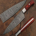 Best chef knife Custom Handmade Damascus, Single Chef/Kitchen Knife DK-0139