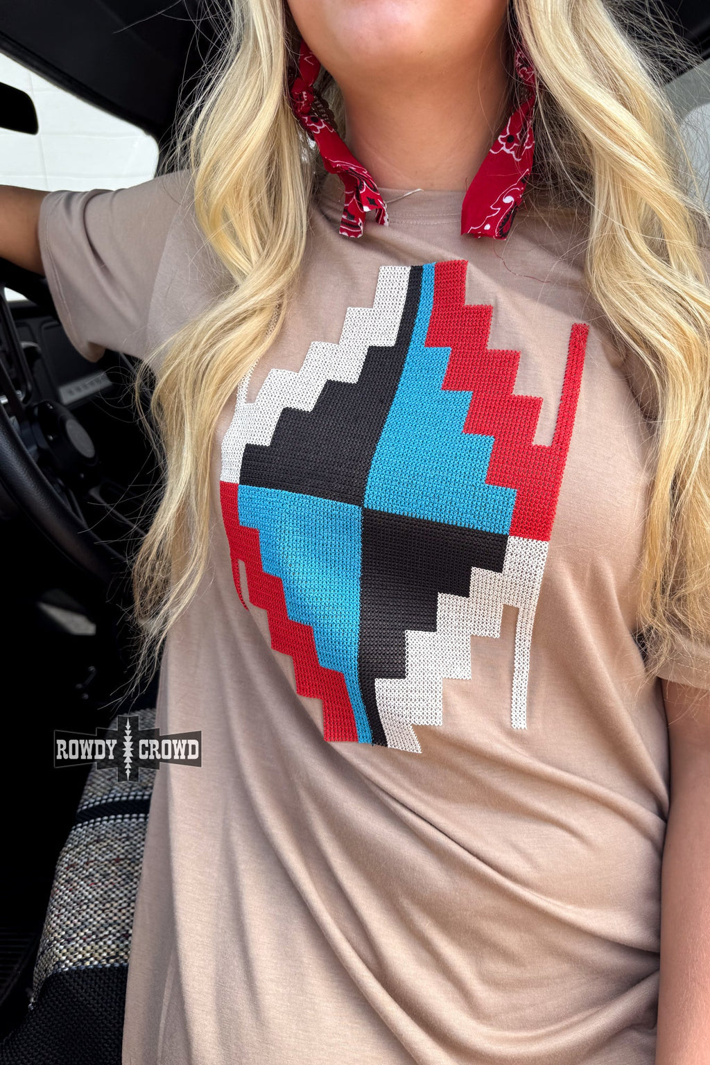 DS Alamosa Aztec Dress by Rowdy Crowd Clothing - product image 5