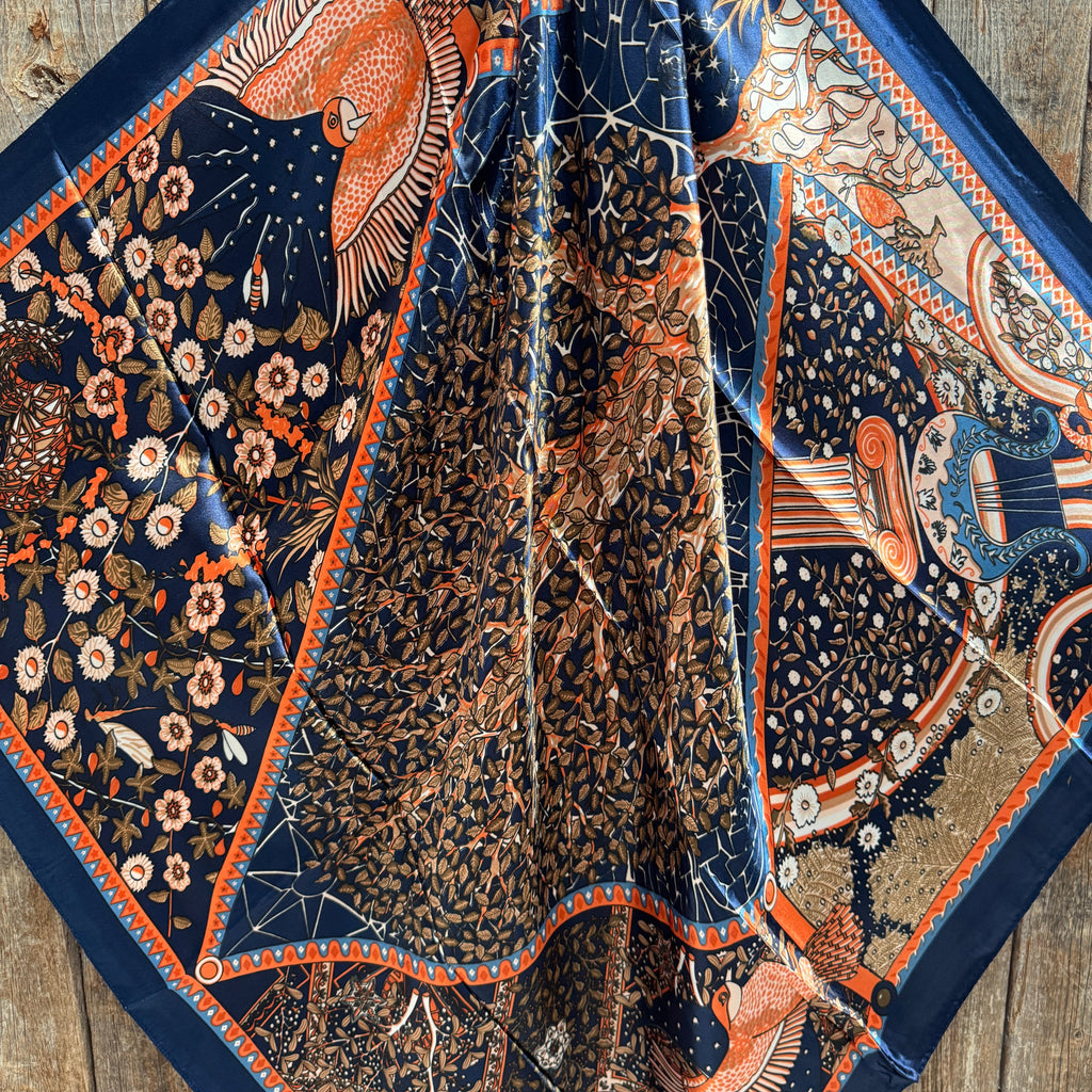 Multi Patterned Wild Rag - Western Scarf