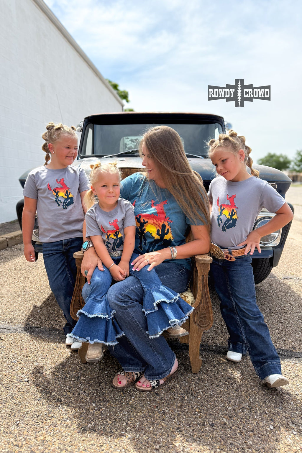 DS KIDS Bowie Bronc Tee by Rowdy Crowd Clothing - product image 7