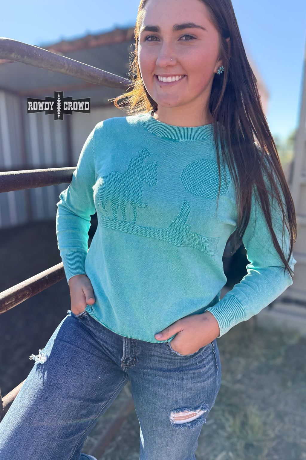 DS Like a Cowboy Sweater by Rowdy Crowd Clothing - product image 4
